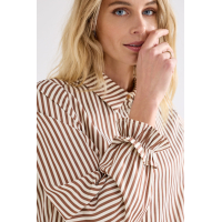 Tramontana Blouse Striped Cinnamon